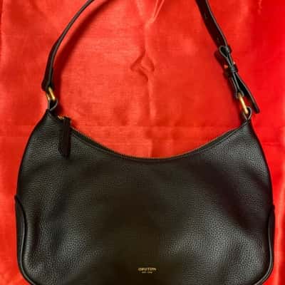 Oroton Womens Black Leather handbag