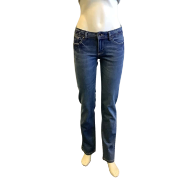 BNWT Riders by Lee Women's Size 10 Bumster Straight Jean Blue 