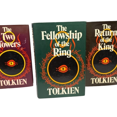 Lord of the Rings  By Tolkien Vintage Book set x3 