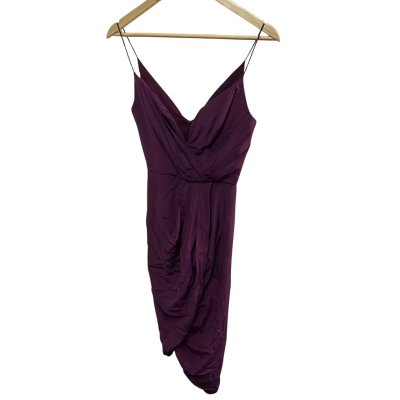 Zimmermann Size 0 Purple Silk Dress