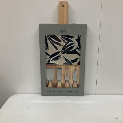 Scandi Home Cheese Board & Knife Set 