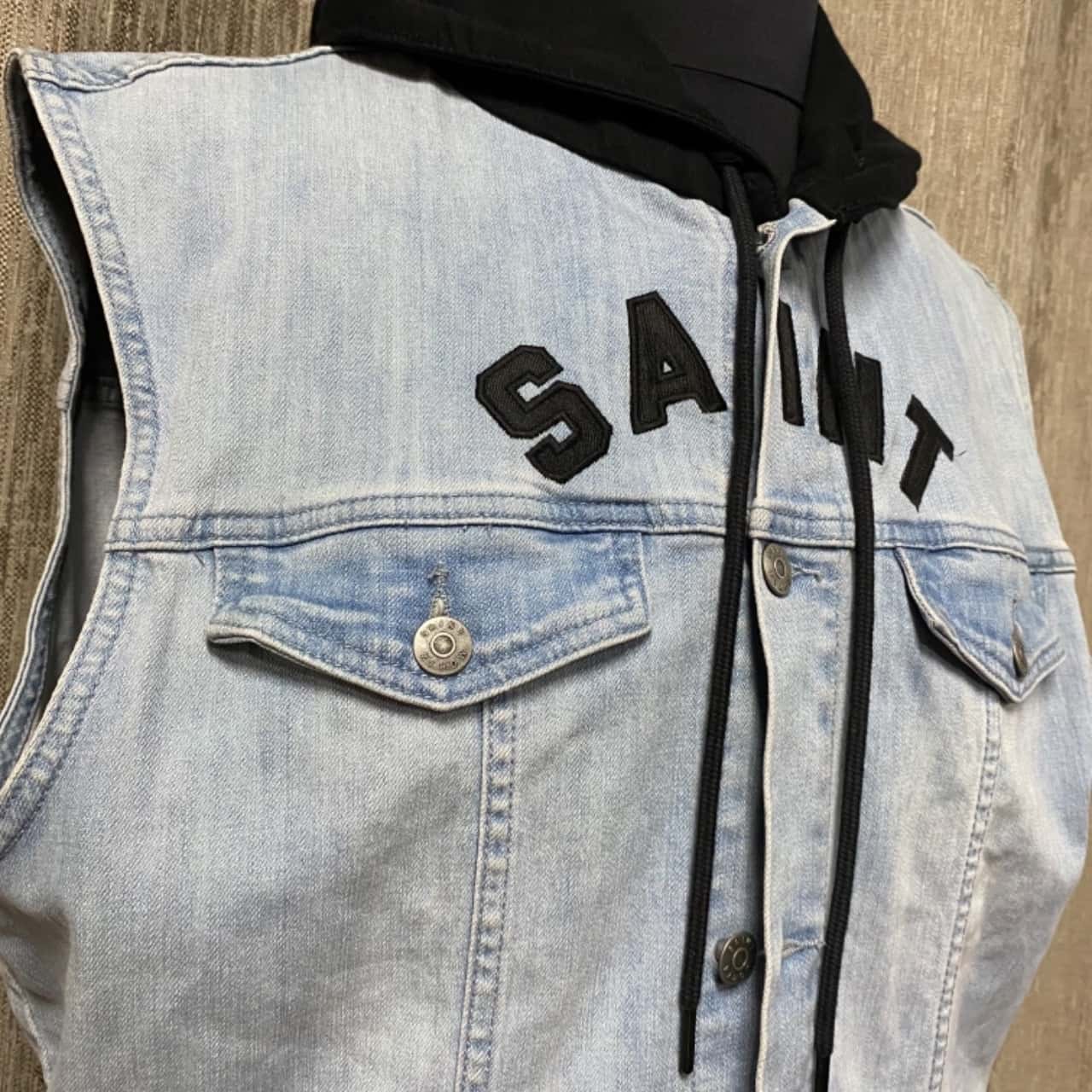 Men's Saint Morta Size XXL Denim Jacket