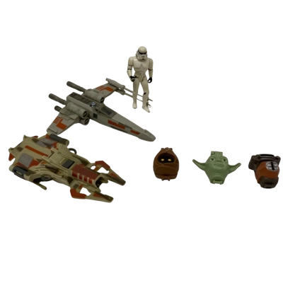 Star Wars Toy Ships + Figure & Mini Capsules 