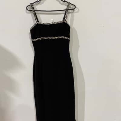 Forever New Evening Dress Womens  Size 8 Black  