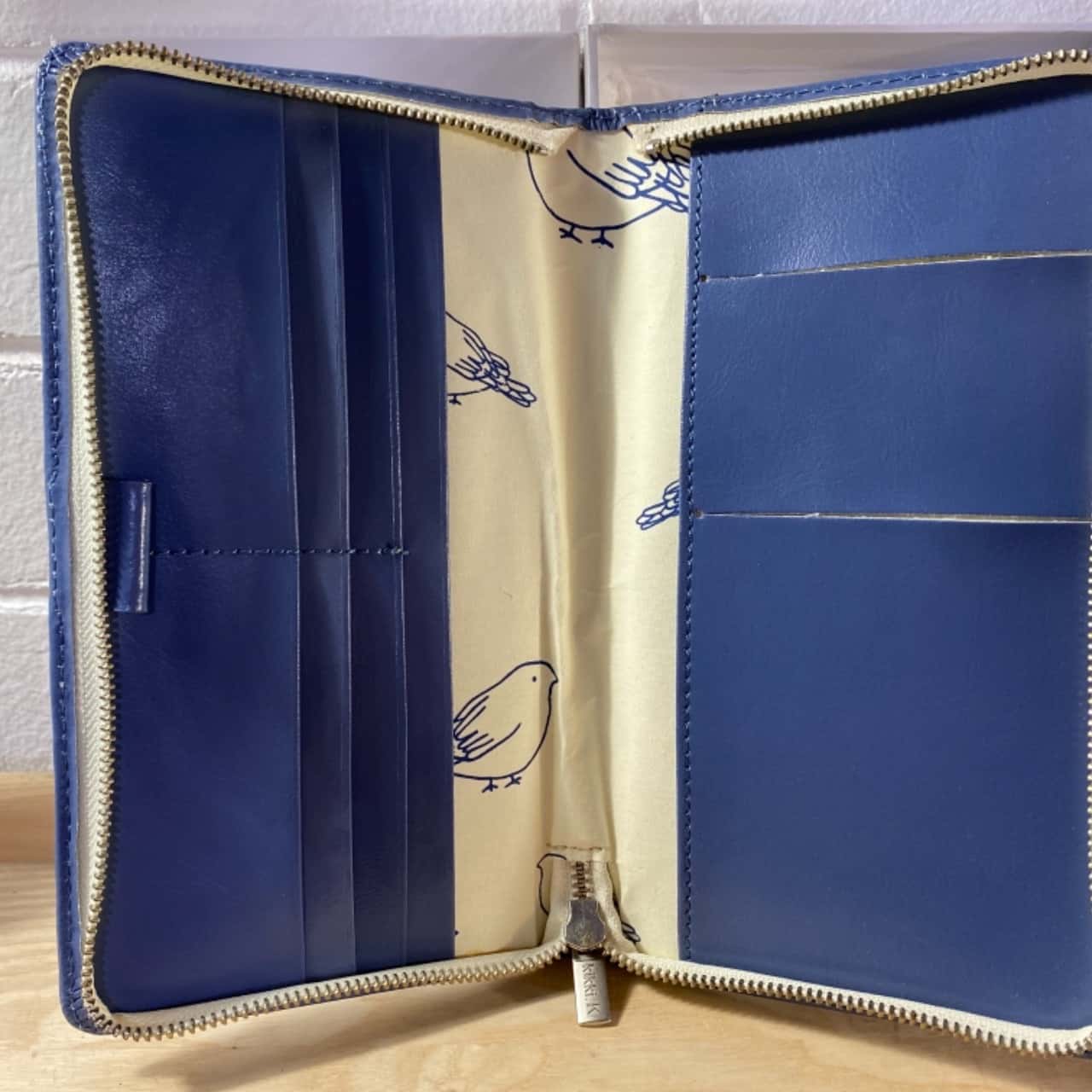 Kikki K Womens Passport Wallet Blue BNWT(s)