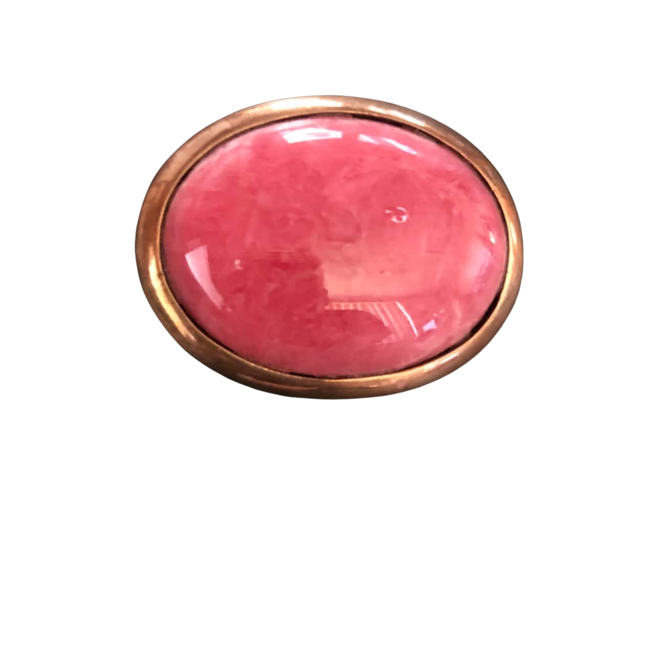 Vintage Sterling Silver (gold plated) Pink Stone Brooch(s)