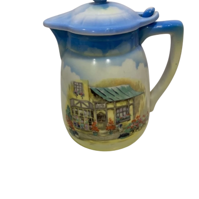 Vintage Japanese Milk Jug 