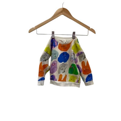 Gorman Kids  Size 12-18m Multicoloured Monster Pattern Sweatshirt