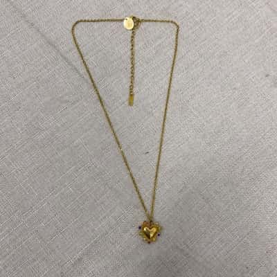 Lovisa Women's Stainless Steel Necklace Heart