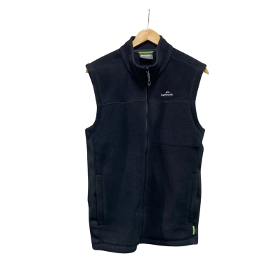 Kathmandu Mens  Size S Fleece Vest Black  