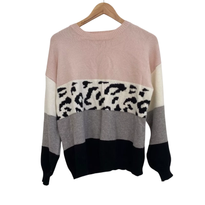 Miracle Womens  Size L / M Jumper Black  / Grey / Pink  / White 