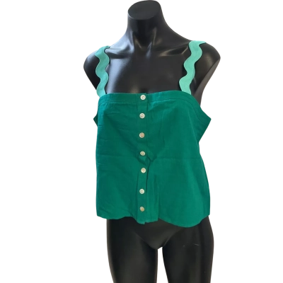 Mombasa rose  Womens  Size M Cami  Green 