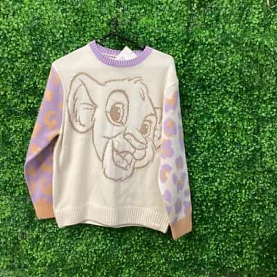 Disney Womens  Size S Crew Neck Jumper lion king