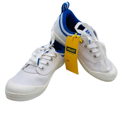 BNWT Dunlop Womens  Size 4 / 5 Blue / White Volleys.  CAB2