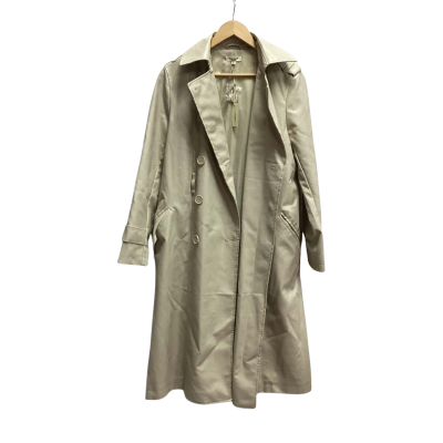 Max Studio Womens Trench Coat Beige (ha)