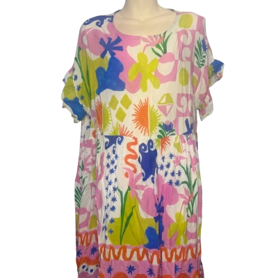Label of Love Womens  Size XL Mini Dress Multicoloured 