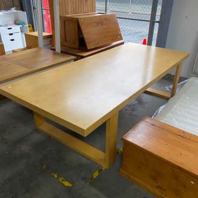 Huge pine dinning table 47”x110”