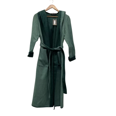  Womens  eb&ive Size S Hooded Jacket / Winter Coat Green 