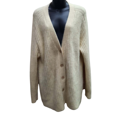 COUNTRY ROAD Size L Alpaca Wool Knit Cardigan