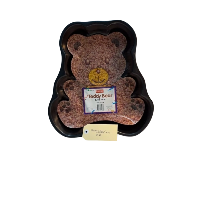 Teddy bear cake tin # 2