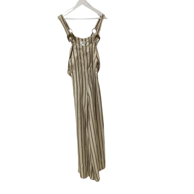 Camilla Overalls with Flare Pant Size XS/8 Beige