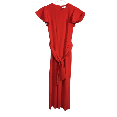 Warehouse Womens  Size 6 Frill Sleeve Jumpsuit  