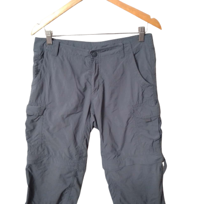 Men's Size S Dark Grey Kathmandu 3/4 Length Cargo Pants 