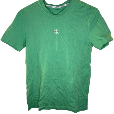 Calvin Klein Jeans Mens  T-shirt Size S Green 