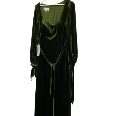  Womens Azazie Size 24 Formal Dress Olive 