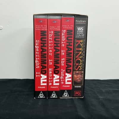 Muhammad Ali ‘The Greatest’ Official VHS Collection Box Set