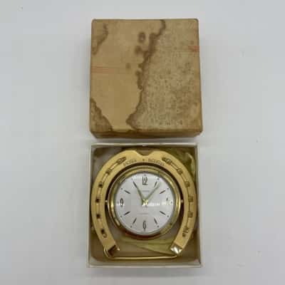 Vintage Horseshoe Clock [B#3]