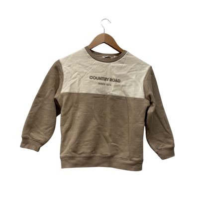 Country Road Kids  Size 8 Jumper Brown / Cream 