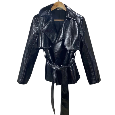 Luxe Deluxe Womens  Size 10 Jacket Black  