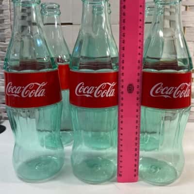 6 x Coca-Cola Promotional Bottles Novelty Collectable 335mm High
