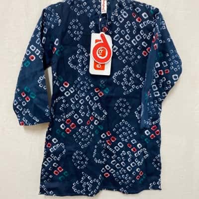  Babyhug Size 18-24m Top Blue / White 
