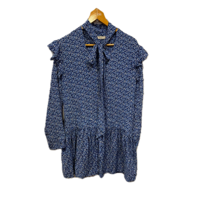 Matin Womens Dress Size 8 Blue / White 