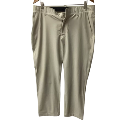 Huxley Under Armour  Mens  Size 34 Straight Leg Pants Beige C