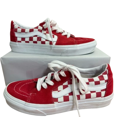 Vans Unisex  Size 39 Sneakers Red / White 