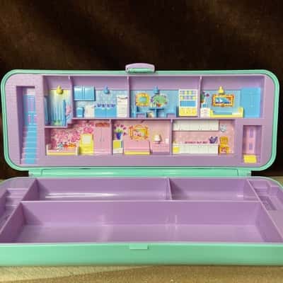Vintage 1990 Polly Pocket Pencil Case