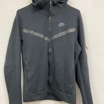 Nike Unisex Size M Zipped Hoodie Black  