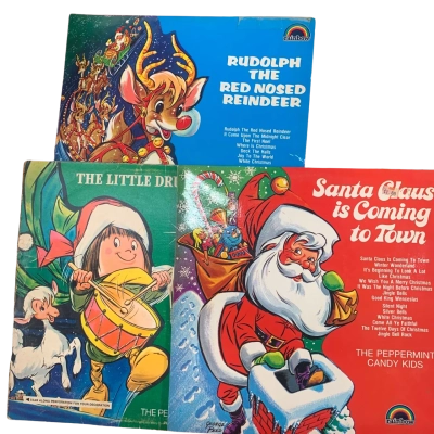 3 x Christmas vinyls bundle