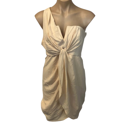 Zimmermann Womens  Size 2 / AU12 Cocktail Dress Nude 