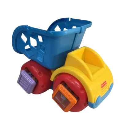 Fisher Price Rollin Rumbling Dump Truck Works 