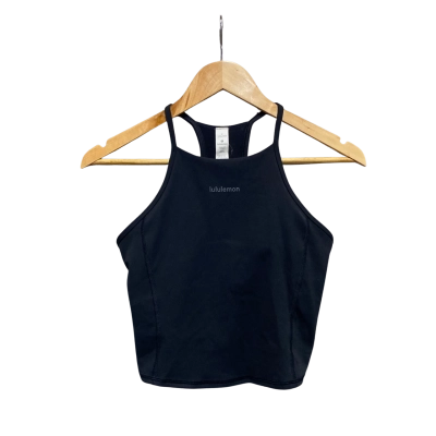 Lululemon Womens  Size 2 Cropped Top Black  