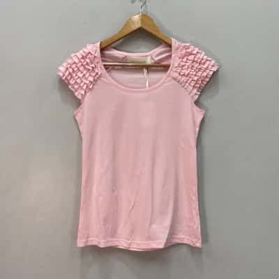 Peter Alexander Womens  Size S Pyjama Top Pink  