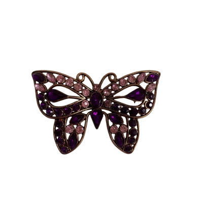  Womens Butterfly Brooch 