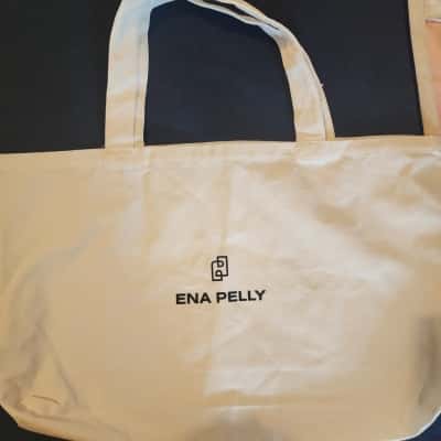 ENA PELLY Womens Canvas Tote Bag Beige 