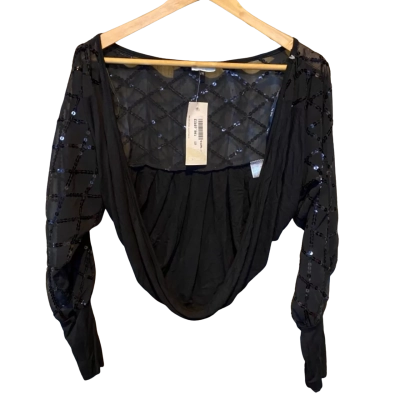 Topshop Size 12 Sequin Bolero