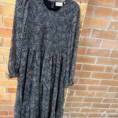Foil Clothing Womens  Size 10 Maxi Dress / Midi Dress Floral 
