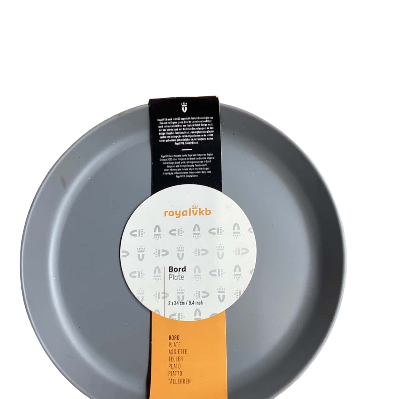 BNWT 2 grey plates(s)